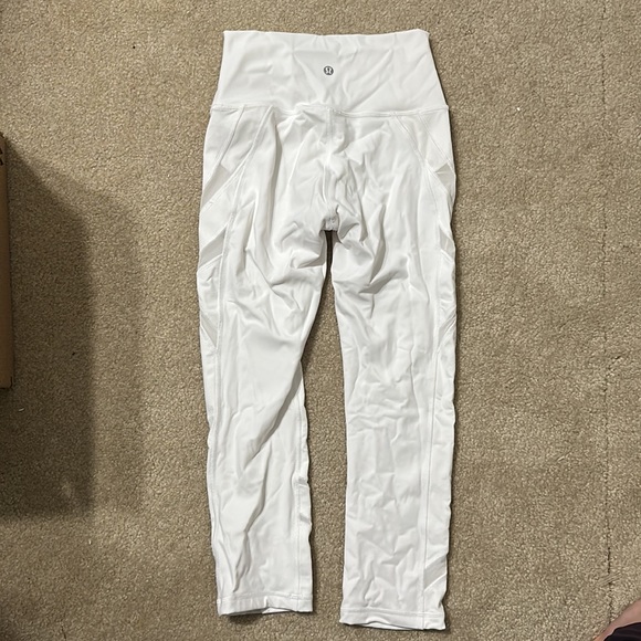 White cropped legging lulu lemon - Picture 2 of 5